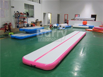 Top Quality 1M 2M 3M 5M 6M 8M 10M 12M 15M Inflatable Tumble Gymnastic Air Track For Yoga Training Home Use Gymnastic BY-AT-111